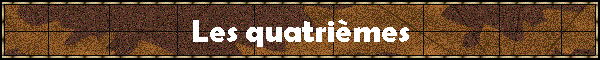 Les quatrimes